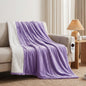 Calfancy Heated Blanket 50"×72", Oversized Electric Blanket with 6 Heat Levels, 4H Timer, ETL & FCC Certified, Fast Heating, OEKO-TEX Fabric, Purple