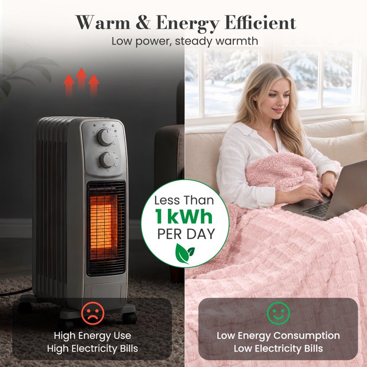 CalFancy Heated Blanket 50"x72", Oversized Faux Fur Electric Blanket with 6 Heat Settings 4H Timer ETL&FCC Certified, OEKO-TEX Fabric, Machine Washable, Pink